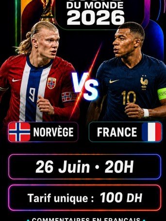 NORVÈGE VS FRANCE